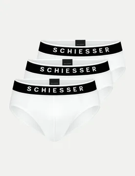 Rio-Slip 3er-Pack Weiß XL - Schiesser - FashionsVida