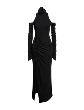 Vestido largo Mujer Negro M Mujer - Dondup - FashionsVida