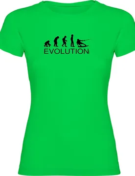 T-shirt à Manches Courtes Evolution Wake Board Light Green S - Kruskis - FashionsVida