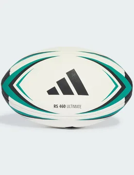 Pallone da rugby RS-460 Ultimate 5 White / Pure Teal - Adidas - FashionsVida