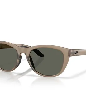Aleta Polarized Sunglasses Matte Brown Smoke Gray 580G/CAT3 Women - Costa - FashionsVida