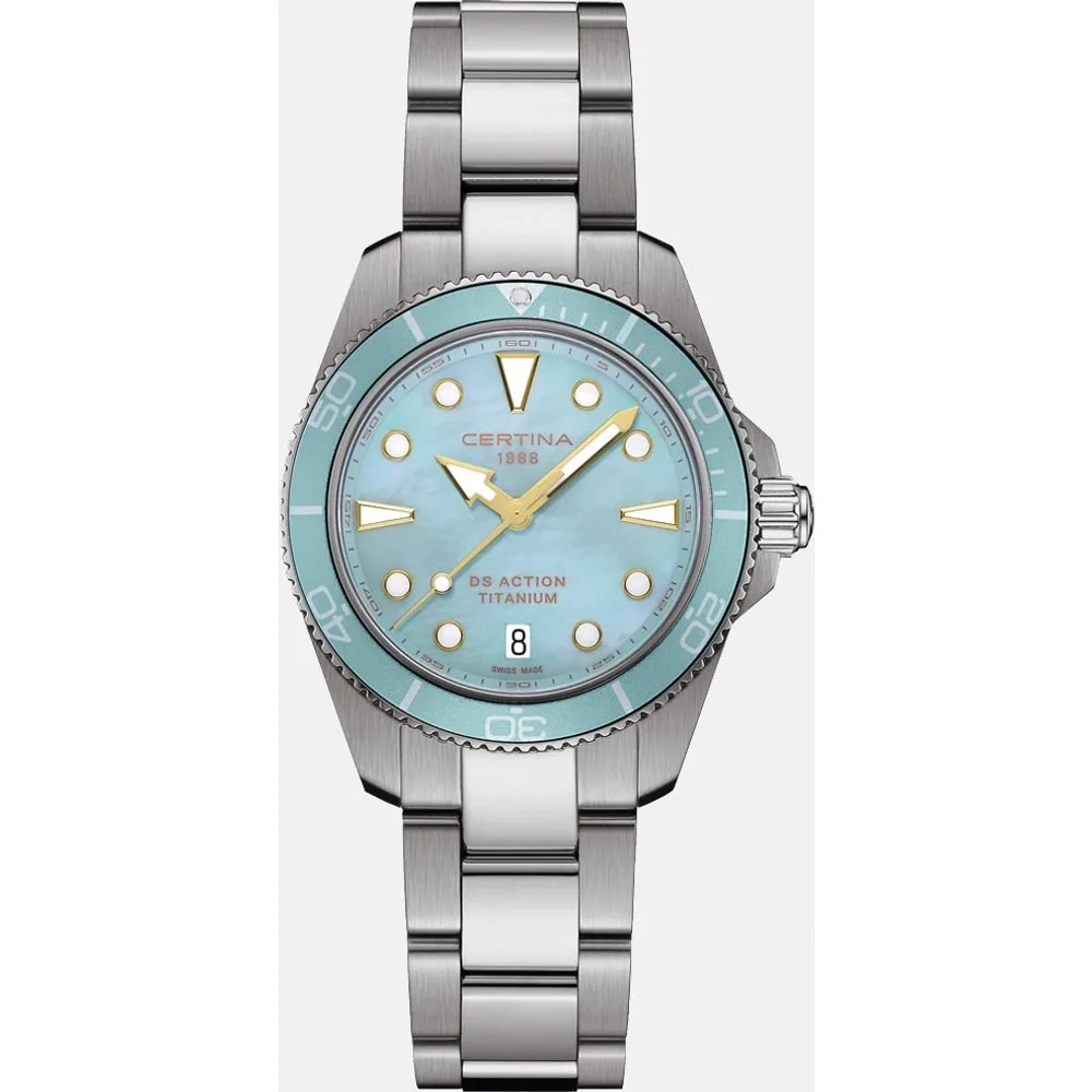 Reloj de mujer DS Action C0482104413100 de titanio - Certina - FashionsVida