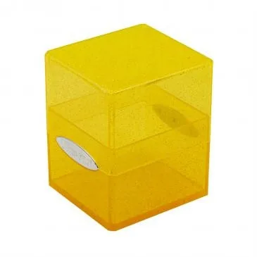 Satin Cube - Glitter Yellow - Ultra PRO - FashionsVida