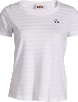 Camiseta de mujer de rayas - Ternua - FashionsVida