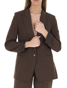 Blazer misto viscosa TESTA DI MORO M - VICOLO - FashionsVida