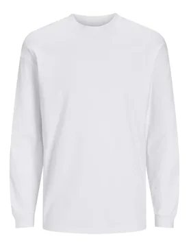 JJEBARRON TEE LS O-NECK NOOS male - L - FashionsVida