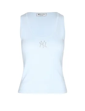 Top YANKEES hellblau S Damen - Sporty & Rich - FashionsVida
