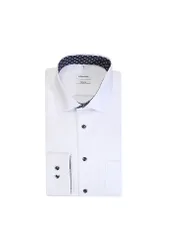 Camisa Regular Fit blanco 45