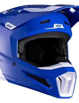 Casco Moto Cross 2.5 - V26 Blu taglia M - Leatt - FashionsVida