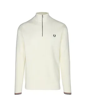 Troyer Pullover crème XL - Fred perry - FashionsVida