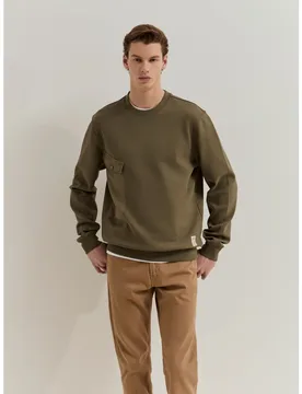 Sudadera de manga larga de hombre con bolsillo - Lion of Porches - FashionsVida