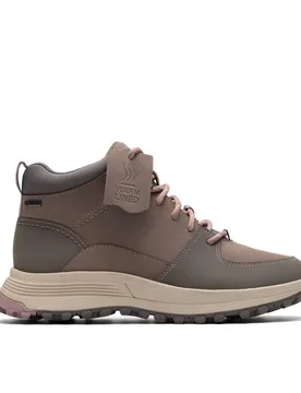 Women's ATL Trek Boot GORE-TEX Grey Warmlined Combination Ankle Boots, Walking Size: 4-Standard Fit - Grey - Size: 4-Standard Fit - Clarks - FashionsVida