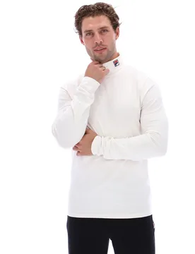 Gardenia 19th Classic Roll Neck Sweater - XS - FILA - FashionsVida