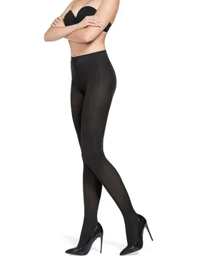 Panty súper opaco de 100 deniers de mujer en microfibra de color - Filodoro - FashionsVida