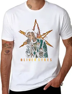 BEST MERCH / OLIVER SYKES T-Shirt man t shirts cotton mens graphic t shirts T-Shirt - Aliexpress - FashionsVida