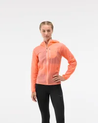 Women's Skyflow Jacket in Neon Cantaloupe, Size Large