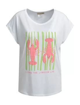 OVERSIZE T-SHIRT PRINT MIX female - XS - FashionsVida