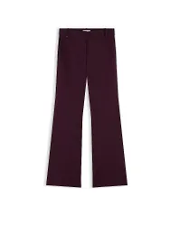 Pantaloni Flared Fit rosso scuro 38