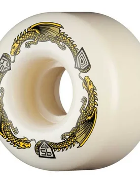 Roues De Skateboard Dragon Formula Yellow V4 4 Unités Off White 54 mm/95A unisex - Powell Peralta - FashionsVida