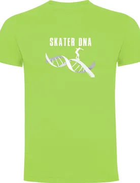 T-shirt à Manches Courtes Skateboard Dna Light Green 2XL - Kruskis - FashionsVida