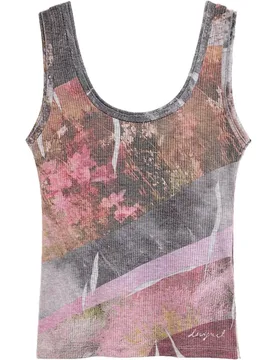 Top de mujer tirantes punto - Desigual - FashionsVida