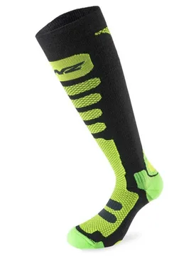 Chaussettes Free Tour 1.0 Black / Lime EU 39-41 - Lenz - FashionsVida