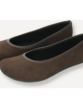 Bailarina de mujer barefoot en piel - Ria Menorca - FashionsVida