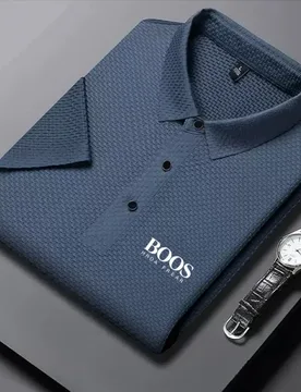New men's high-quality ice silk short sleeved polo shirt for summer fashion, casual, comfortable, breathable and cool top - Aliexpress - FashionsVida