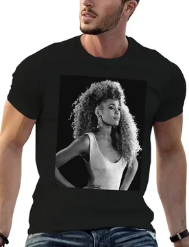 Whitney Houston Printed White T-Shirt graphic t shirt vintage fashion shirts men clothings - Aliexpress - FashionsVida