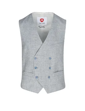 Gilet da abito azzurro 46 - Cg - Club Of Gents - FashionsVida