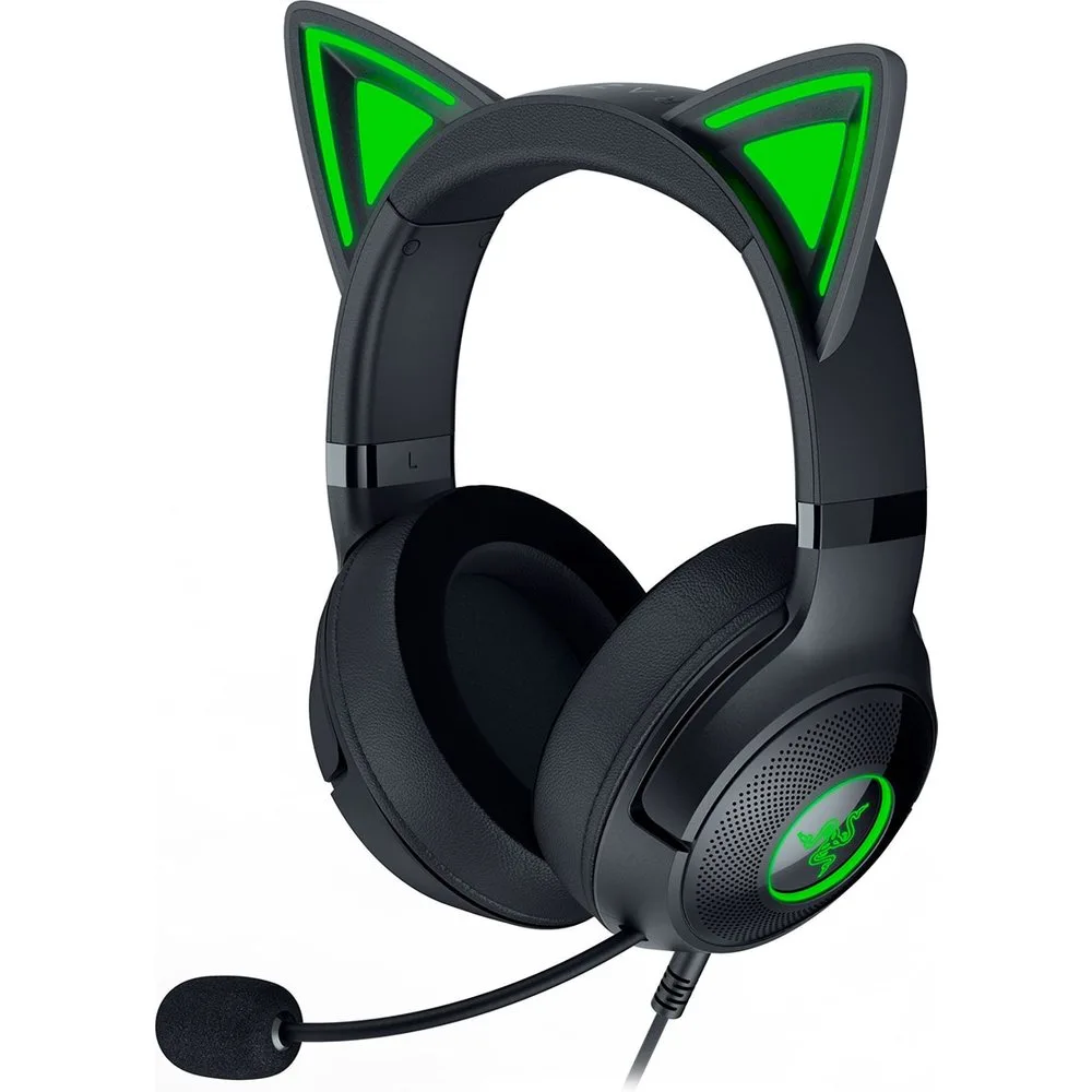 Auriculares Gaming con micrófono y cable Kraken Kitty V2 - Razer - FashionsVida