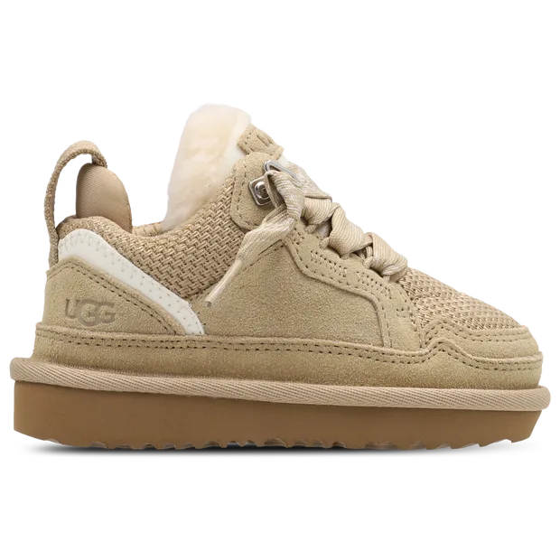 Lowmel Baby Shoes - Beige - Size 7 - Suede - Beige - Size: 7 - Ugg - FashionsVida