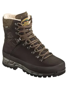 Chaussures de trekking en GORE-TEX® - Island MFS Active GTX Black/Dark Brown en Cuir - Taille 41,5 - Marron - Meindl - FashionsVida