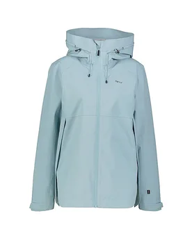 Giacca da trekking da donna Alfena Hoodie 2L azzurro 36 - Meru - FashionsVida