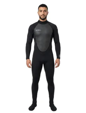 Combinaison Néoprène à Manches Longues Avec Fermeture éclair Dans Le Dos Reactor-2 3/2 Mm Black / Black XL - O´neill Wetsuits - FashionsVida