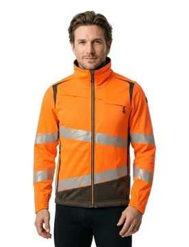 Veste Accelerate Safe 19509 Hi-Vis Orange / Dark Anthracite 4XL - MASCOT - FashionsVida