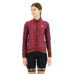 Maglia A Maniche Lunghe Pr-e Byte Bordeaux