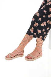 Sandali in Corda 6479 Panna 37