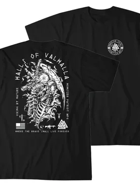 Hall of Valhalla. Vi king Skull Tactical Grim Reaper Tattoo T-Shirt 100% Cotton O-Neck Summer Short Sleeve Casual Mens T-shirt - Aliexpress - FashionsVida