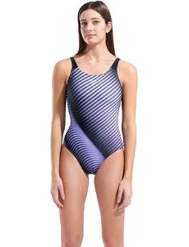 Maillot de bain Night Light bleu marine 46 - Arena - FashionsVida