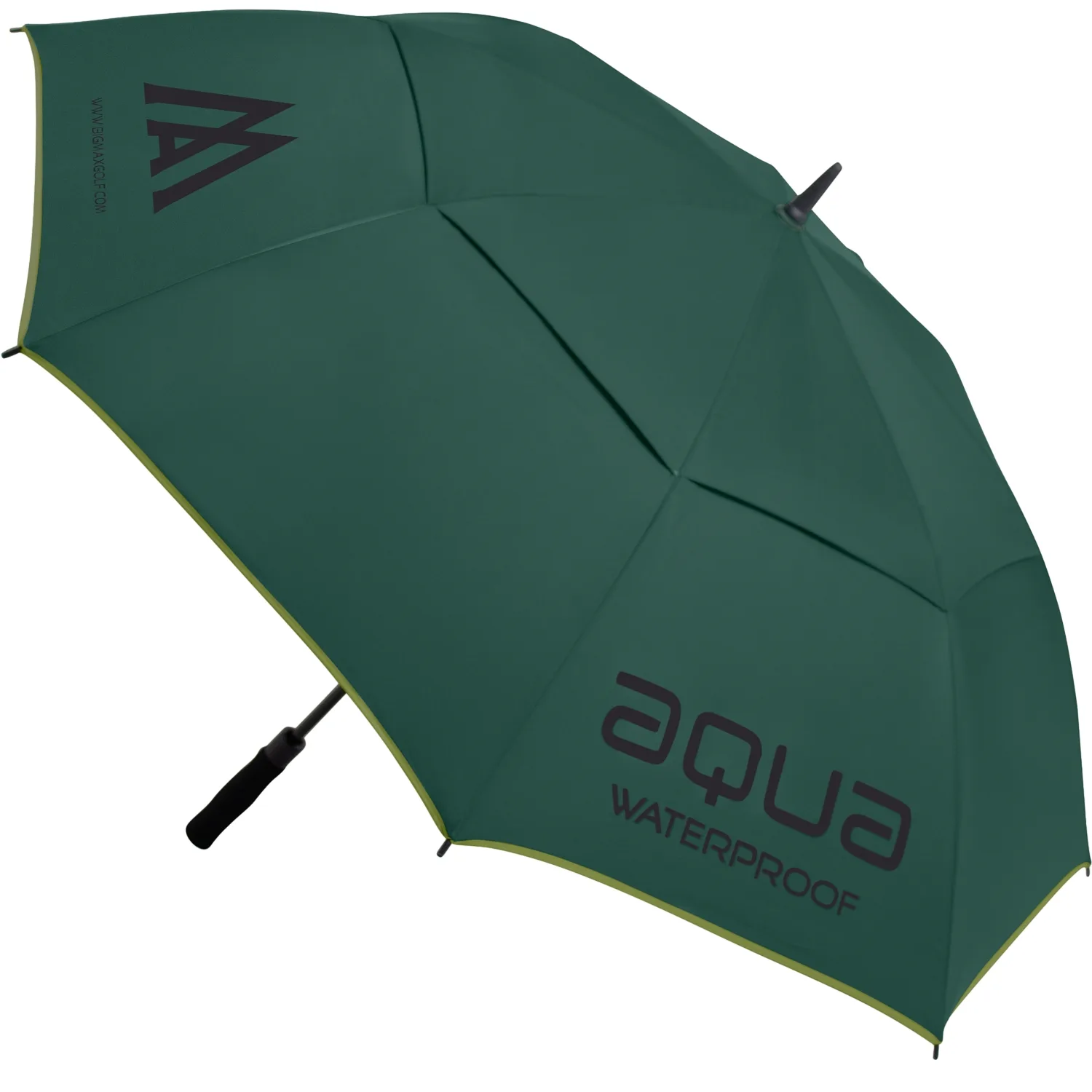 Golfschirm Aqua, dunkelgruen/lime - Big Max - FashionsVida