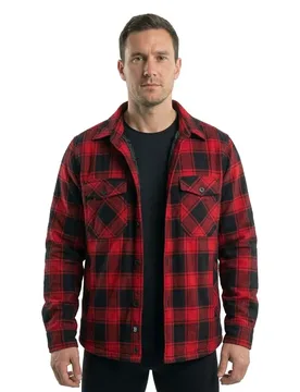 Veste Lumberjack Red / Black S - Brandit - FashionsVida