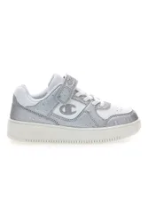 Sneakers bianche e argento con strappo RD18 Bubble G PS 30