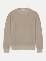 Pullover Strukturiert Beige XL