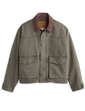 Levis Chaqueta HILLTOP oliva S - Levis - FashionsVida