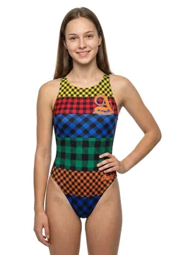 Maillot De Bain Tartan College - TURBO - FashionsVida