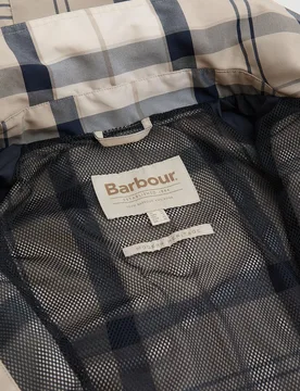 Chaqueta de mujer con capucha desmontable y prácticos bolsillos con solapa - Barbour - FashionsVida