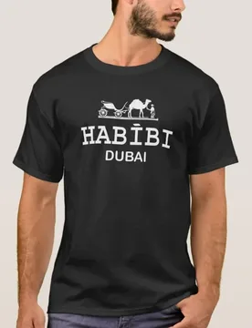 Habibi Dubai T-Shirt New 100% Cotton O-Neck Summer Short Sleeve Casual Mens T-shirt Size S-3XL - Aliexpress - FashionsVida