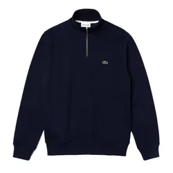 Small Logo 1/4-Zip Sweater Navy Blue M Herren