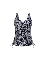 Tankini Flower Malaika bleu marine 42F